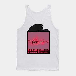 Vinyl Cover Art (Dream Scape) with record Tank Top